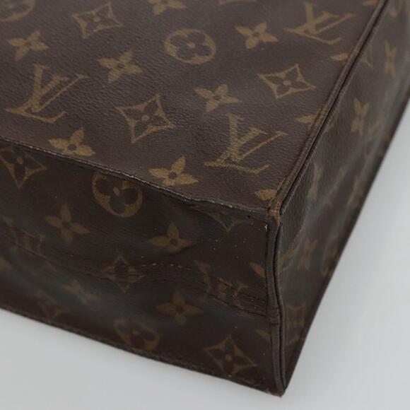 LOUIS VUITTON Monogram Sac Plat Hand Bag M51140 - Picture 10 of 16